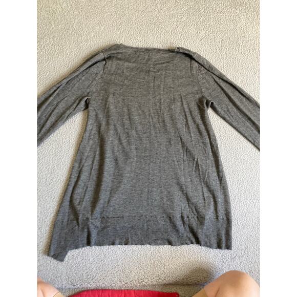 Eileen Fisher Sweater Medium Wool Alpaca Pullover Light Round Neck Gray Minimal - Picture 5 of 14